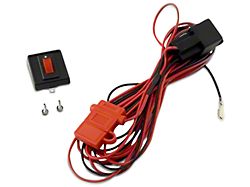 Rugged Ridge Light Installation Wiring Harness Kit for Two HID Off-Road Lights