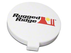 Rugged Ridge 6-Inch HID Off-Road Light Cover; White