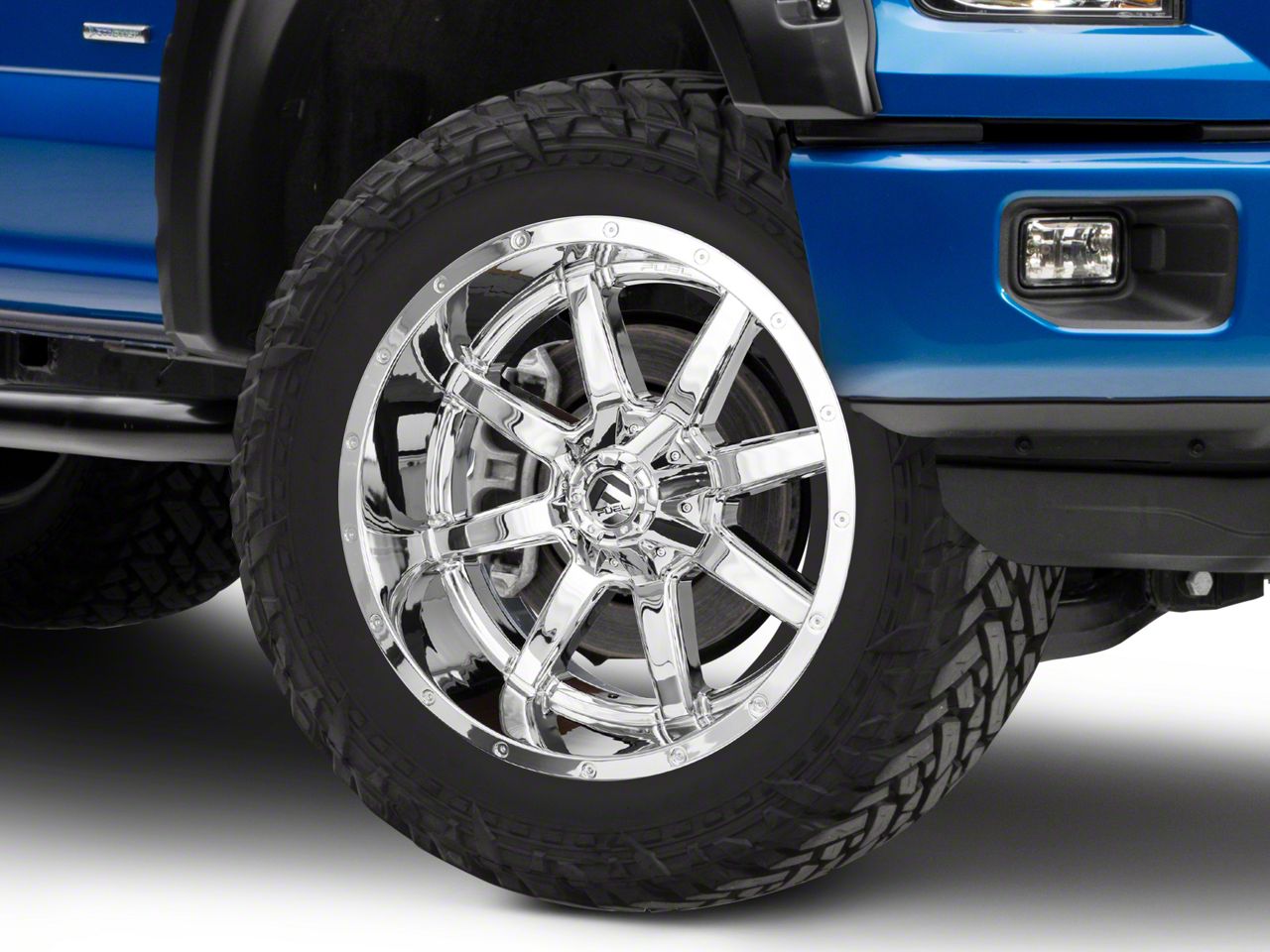 Fuel Wheels F 150 Maverick Chrome 6 Lug Wheel 22x10 24mm