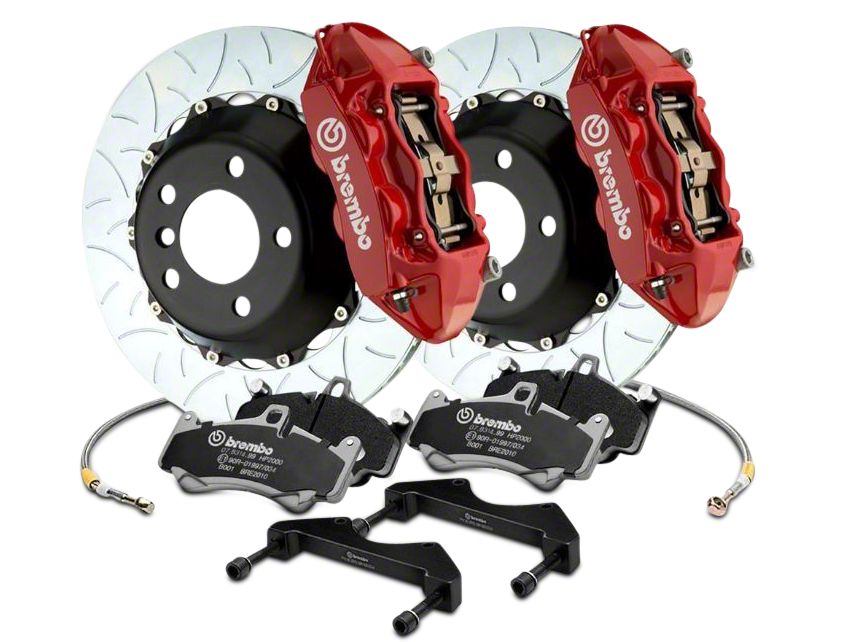 Brembo F-150 GT Series 4-Piston Rear Big Brake Kit with 15-Inch Type 3 ...