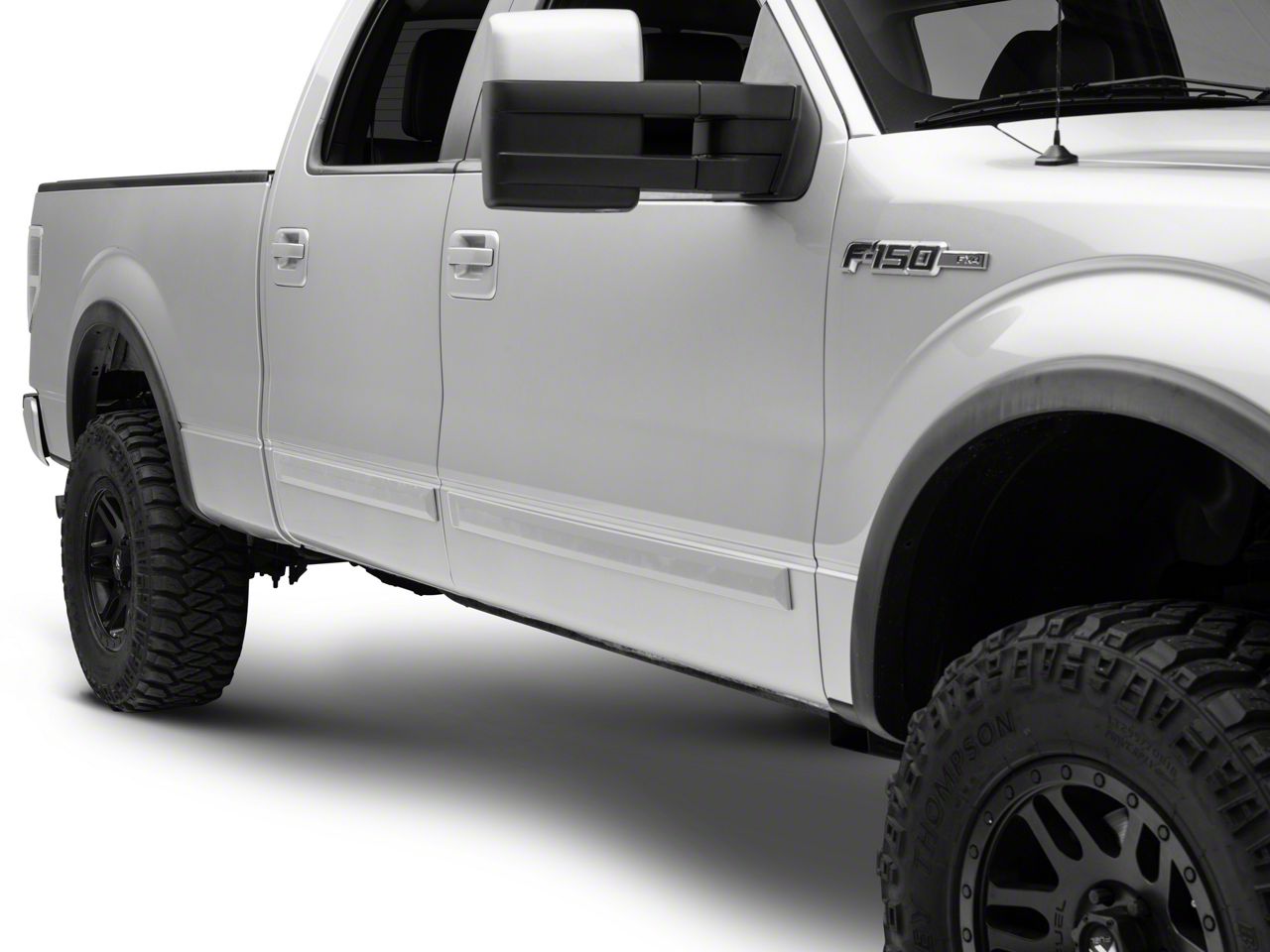 MMD F150 Rugged Look Body Side Moldings PrePainted T532676 (0918 F