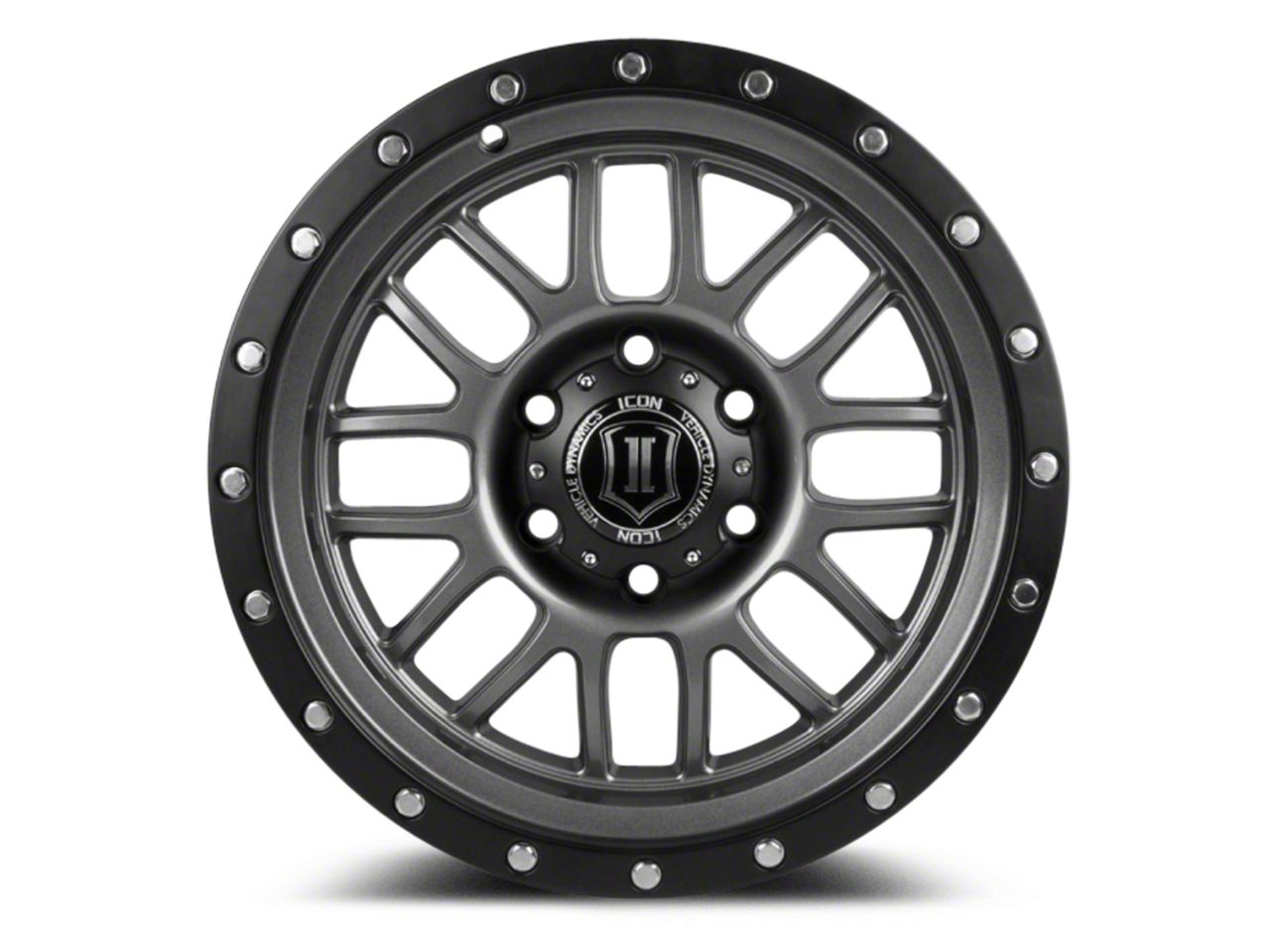 ICON Vehicle Dynamics F150 Alpha Gunmetal 6Lug Wheel 17x8.5