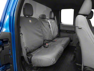 Covercraft SeatSaver Second Row Seat Covers; Carhartt Gravel (14-21 Tundra CrewMax)
