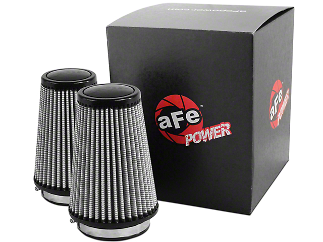 AFE Replacement Magnum FLOW Pro DRY S Cold Air Intake Air Filters (11-14 3.5L EcoBoost F-150)