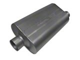 Flowmaster Super 50 Series Center/Offset Oval Muffler; 3-Inch Inlet/3-Inch Outlet (Universal; Some Adaptation May Be Required)