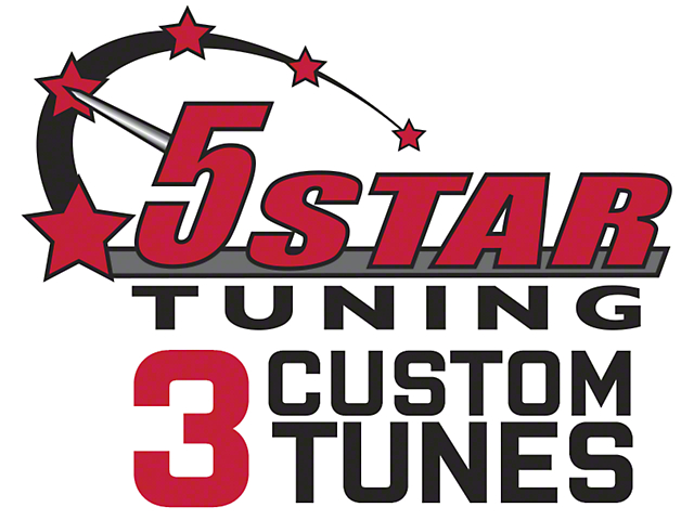 5 Star 3 Custom Tunes; Tuner Sold Separately (99-03 F-150 Lightning; 02-03 F-150 Harley Davidson)