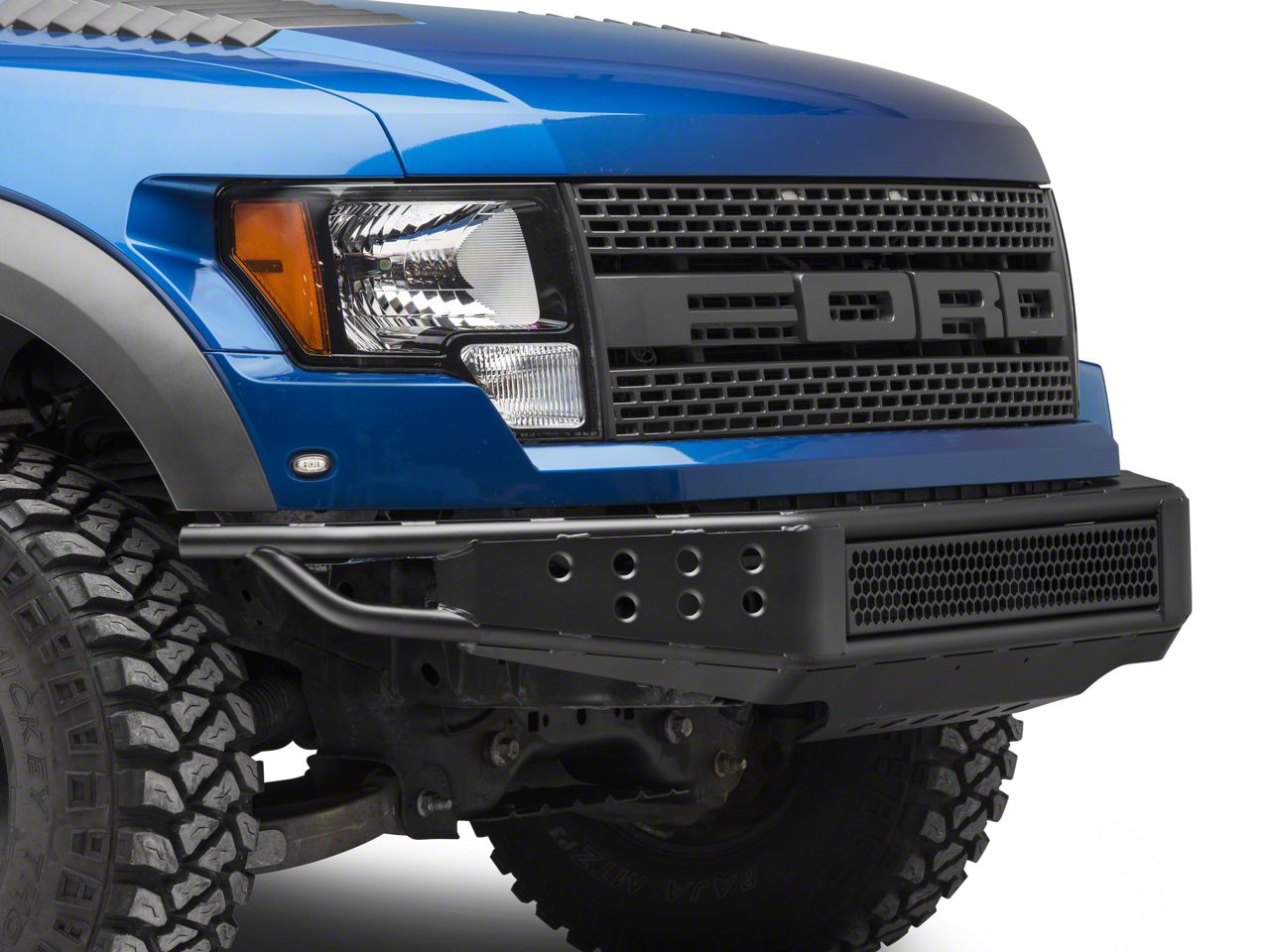 RedRock 4x4 F-150 Tubular Off-Road Front Bumper T534359 (10-14 F-150 ...