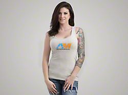 AmericanMuscle Gray Legacy Tank Top - Women 
