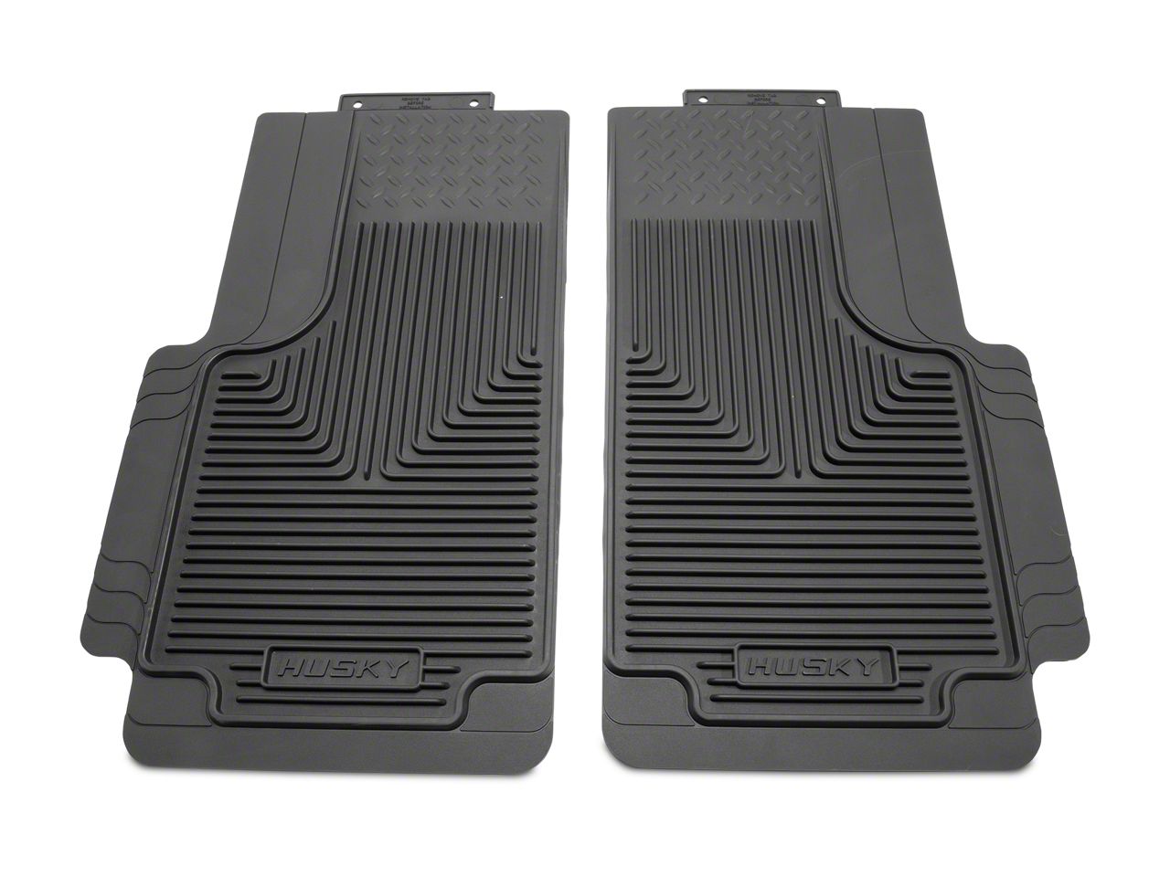 Husky F 150 Heavy Duty 2nd Seat Floor Mats Gray 52012 97 10 F