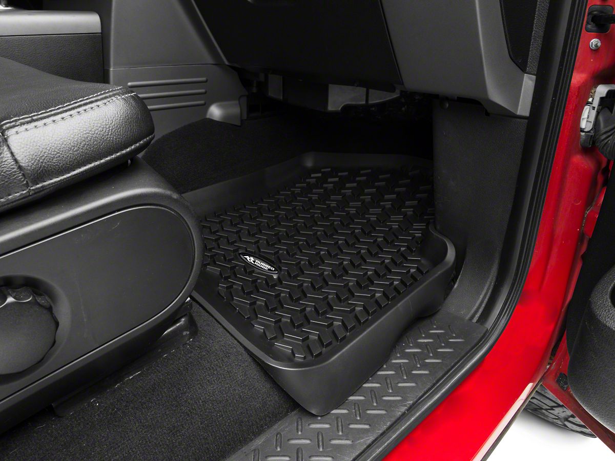 Rugged Ridge F 150 All Terrain Front Floor Liners Black 82902 01