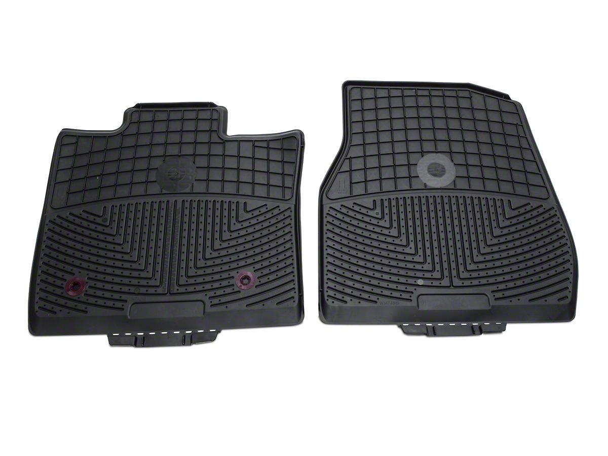 Weathertech F 150 All Weather Front Rubber Floor Mats Black W347