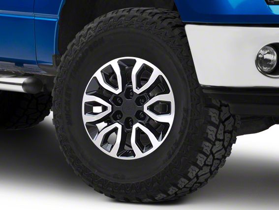 F-150 Gen2 Raptor Style Black Machined 6-Lug Wheel - 17x8.5 (09-14 F-150)