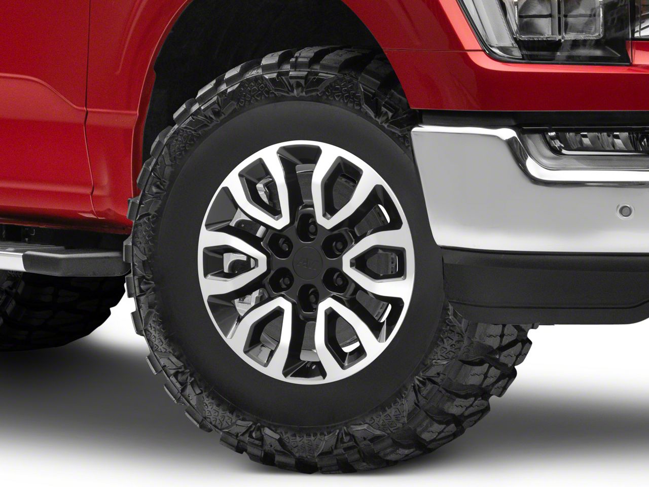 F-150 Gen2 Raptor Style Black Machined 6-Lug Wheel; 17x8.5; 34mm Offset ...