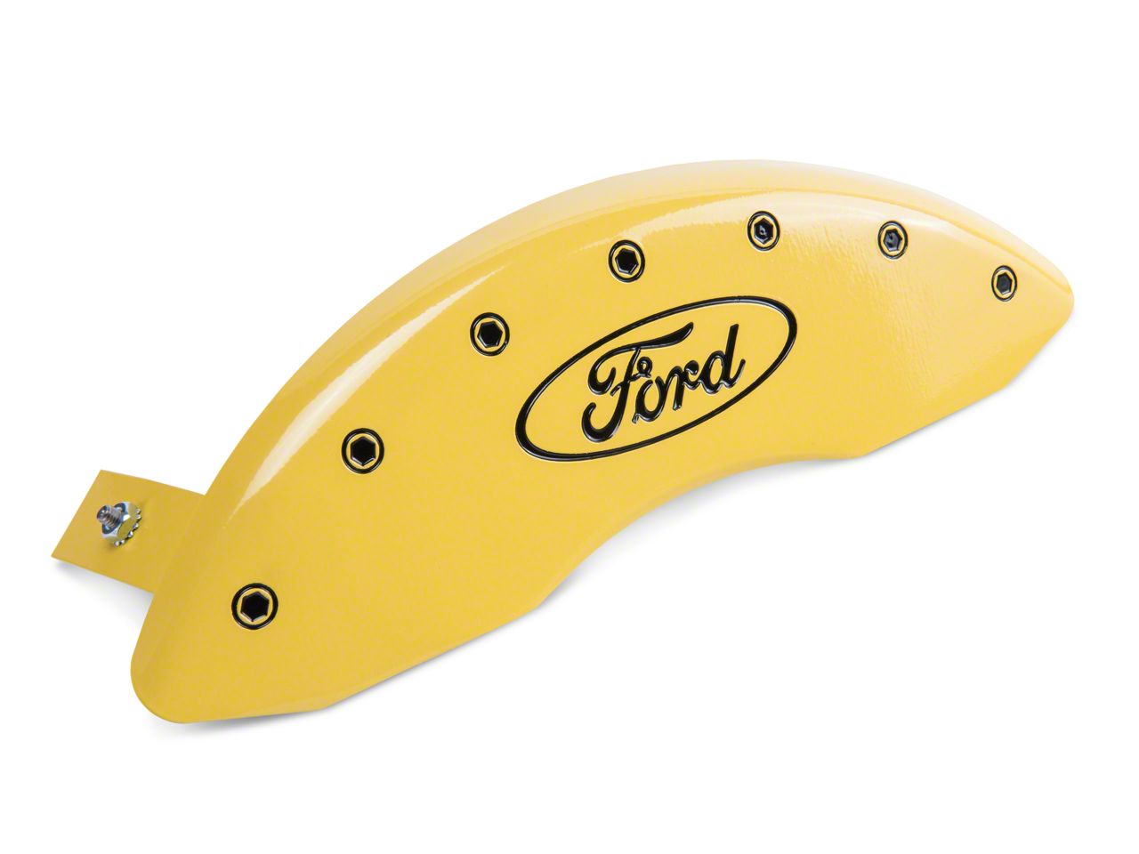 MGP F150 Yellow Caliper Covers w/ Ford Oval Logo Front & Rear