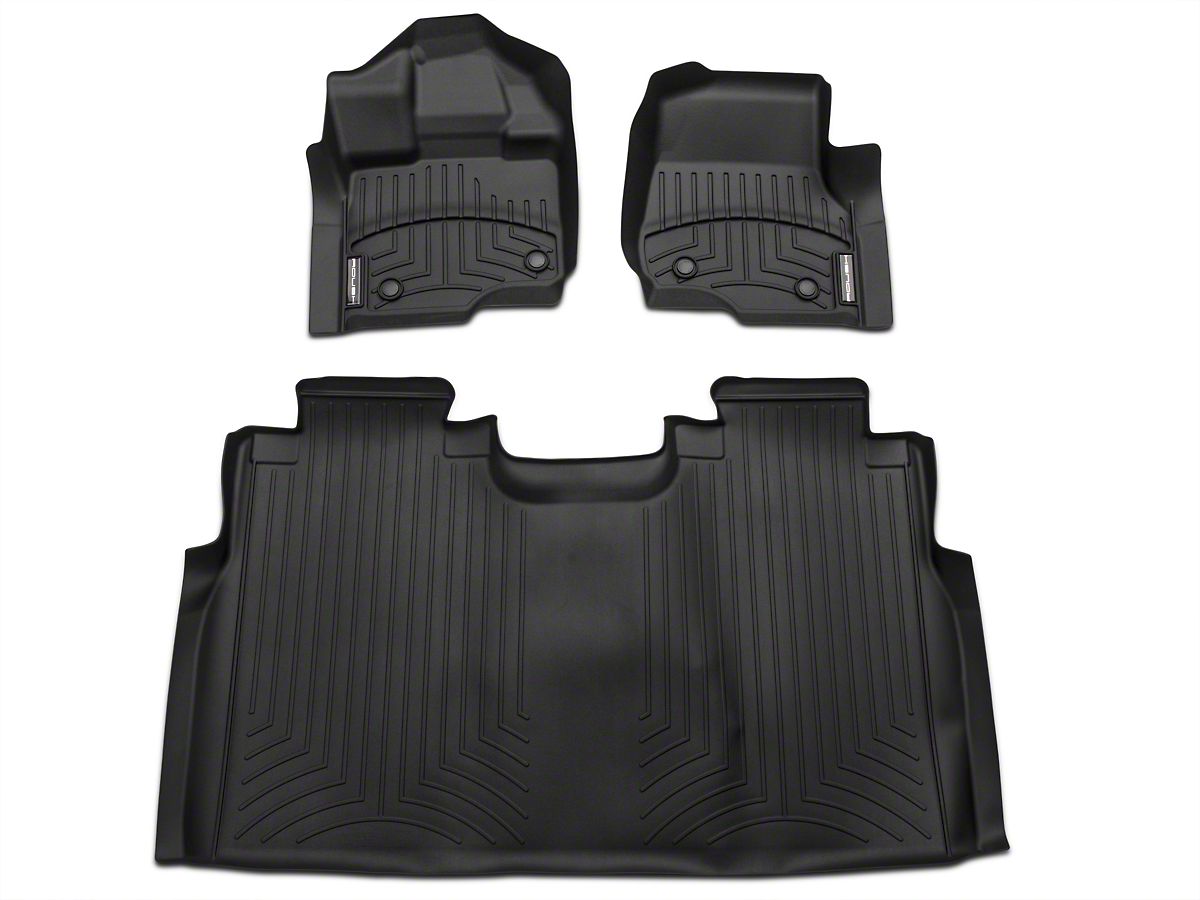 Roush F 150 By Weathertech Digitalfit Front Rear Floorliners