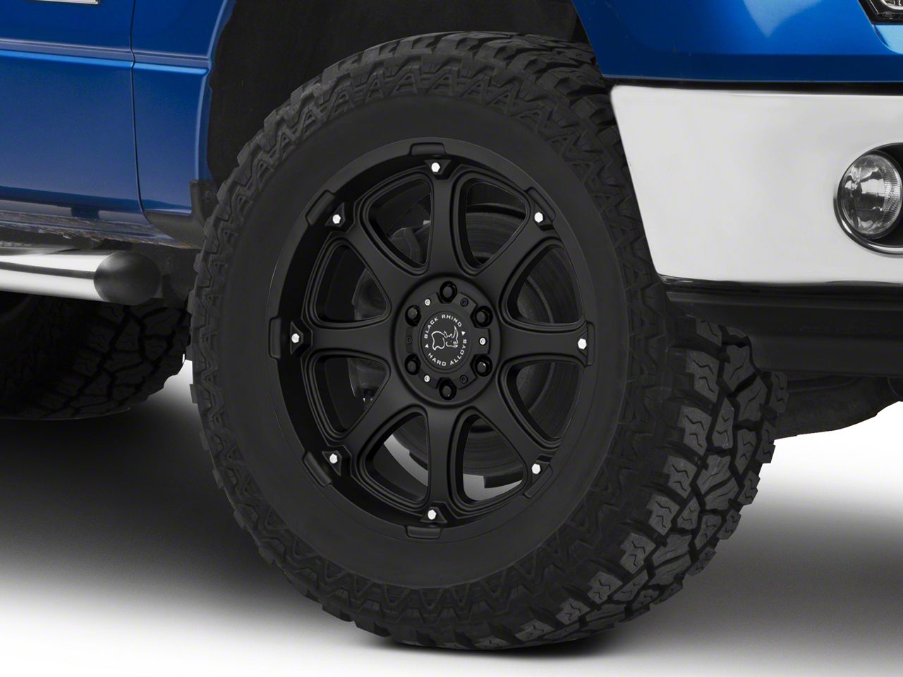 Black Rhino F-150 Glamis Matte Black 6-Lug Wheel - 20x9 ...