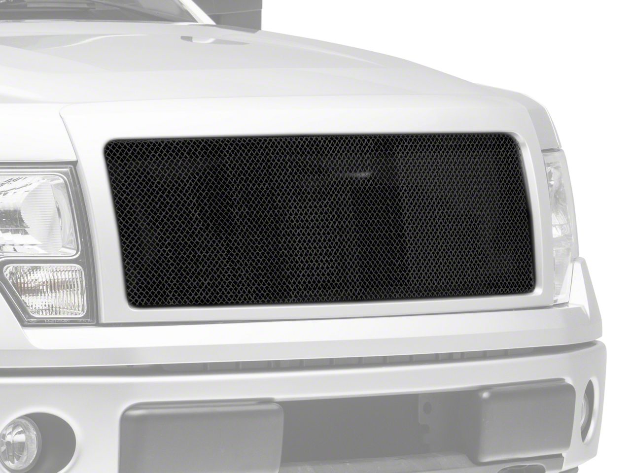 Modern Billet F-150 Wire Mesh Upper Grille Insert - Black T536936 (09 ...