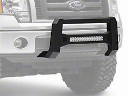 Barricade XHD Bull Bar with Dual Row LED Light Bar; Black (04-26 F-150, Excluding Raptor)