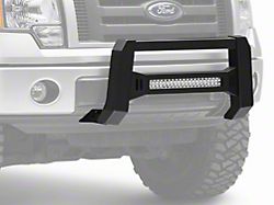 Barricade XHD Bull Bar with Dual Row LED Light Bar; Black (04-22 F-150, Excluding Raptor)