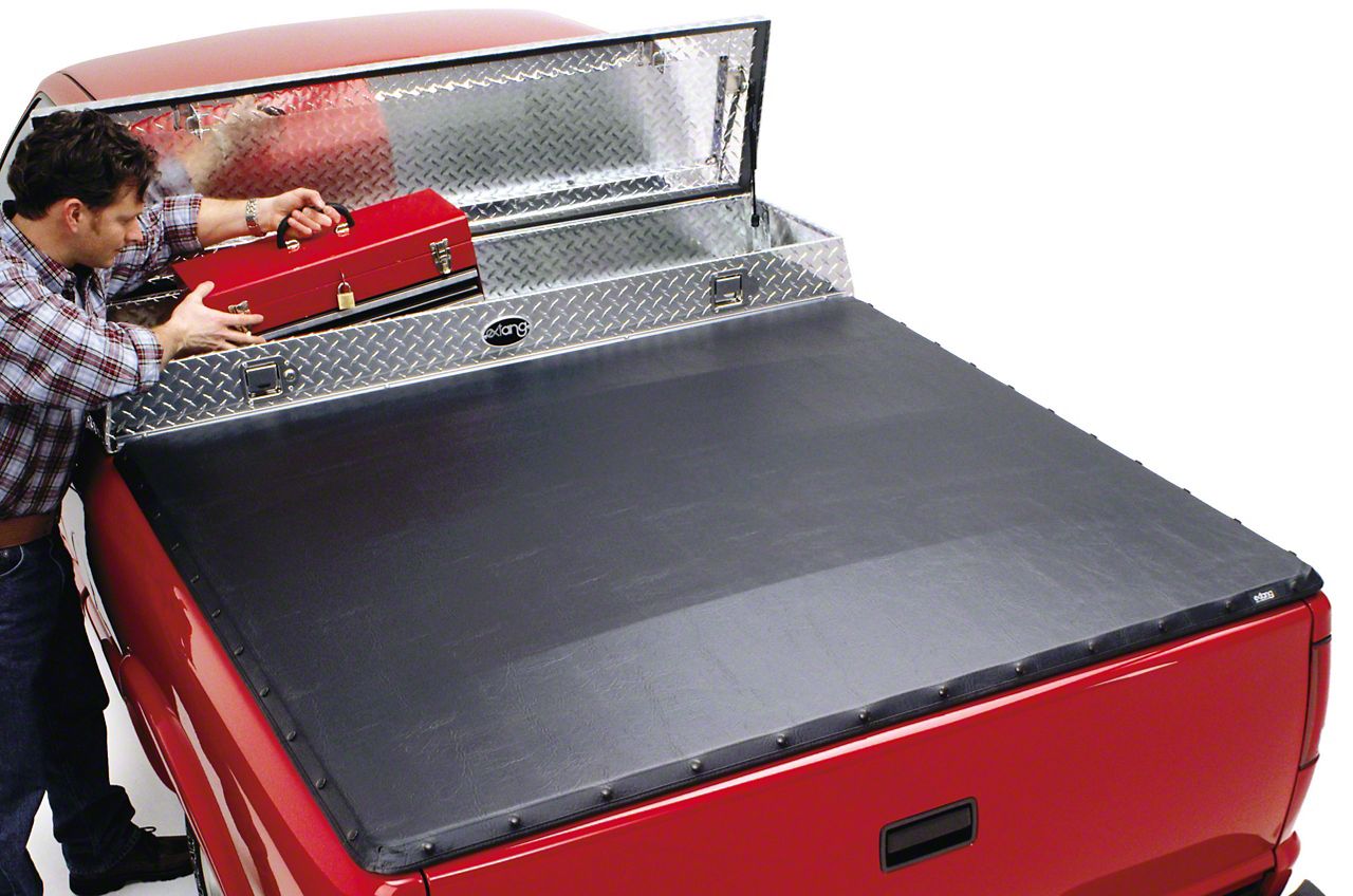 Extang F 150 Full Tilt Snap Hinged Toolbox Tonneau Cover T537218 04 08 F 150 Styleside W 6 5 Ft 8 Ft Bed