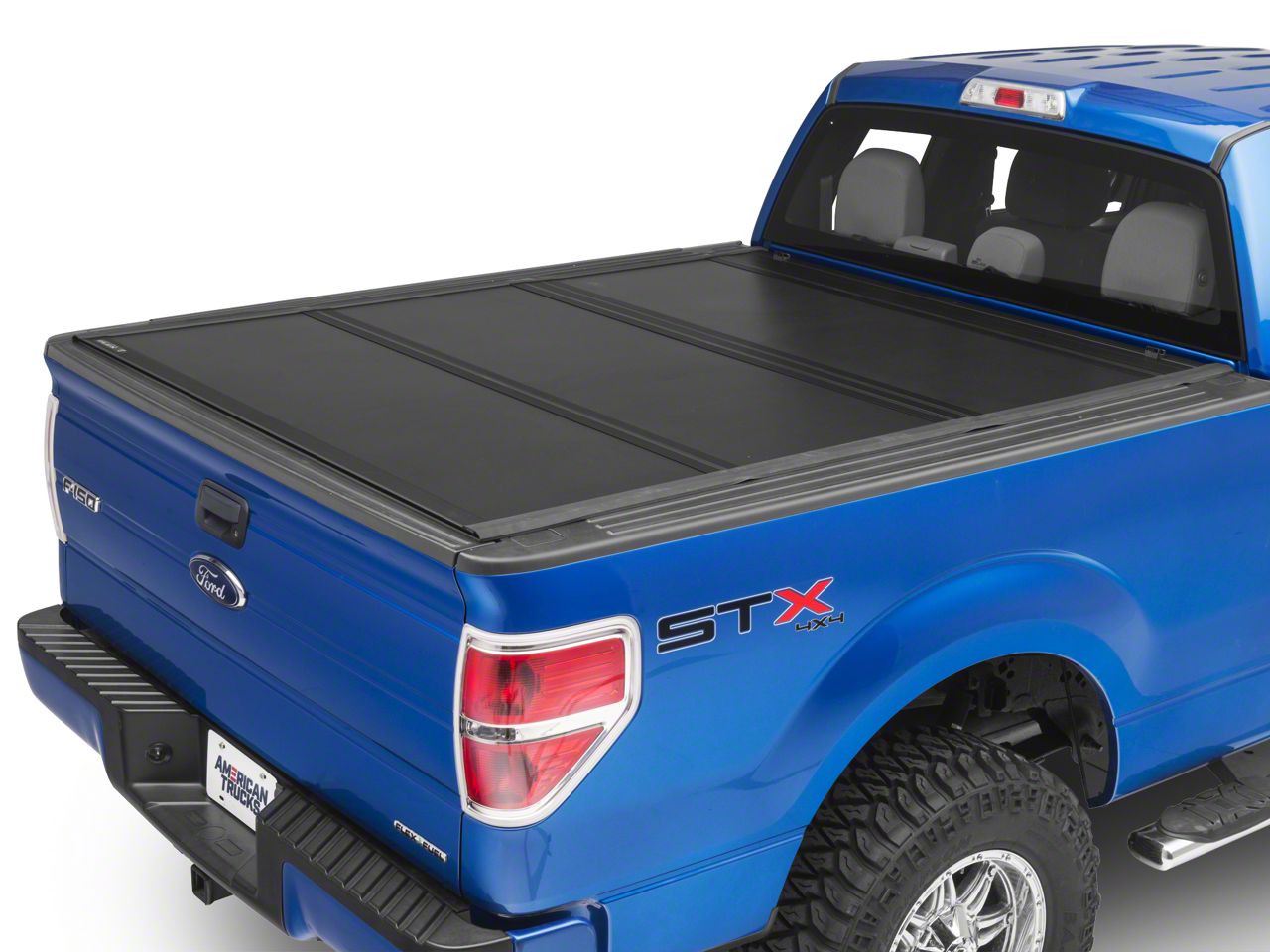 UnderCover F-150 Ultra Flex Tri-Fold Tonneau Cover; Black Textured ...