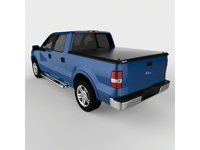 UnderCover Classic Hinged Tonneau Cover; Black Textured (04-08 F-150 Styleside w/ 5-1/2-Foot & 6-1/2-Foot Bed)