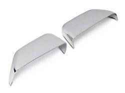 RedRock 4x4 Top Half Mirror Covers for Towing Mirrors; Chrome (15-17 F-150 w/ Towing Mirrors)