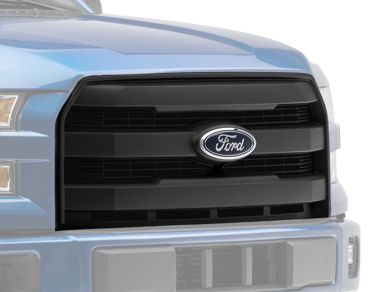 barricade matte black grille cover