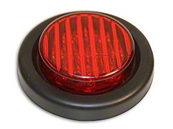 Delta 2.75-Inch Round Clearance Light; Red (Universal; Some Adaptation May Be Required)