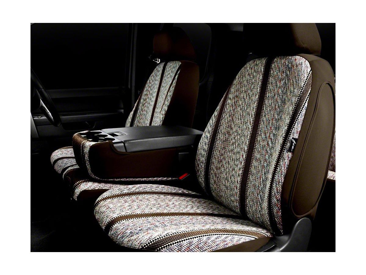 Fia F 150 Custom Fit Saddle Blanket Front Seat Cover Brown