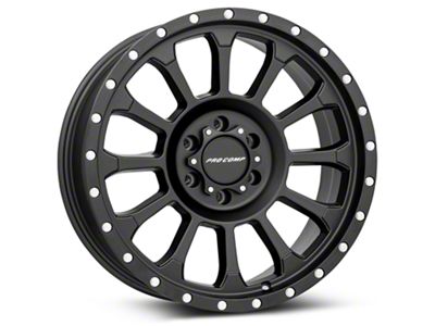 Pro Comp Wheels Rockwell Satin Black 6-Lug Wheel; 20x9; 0mm Offset (22-24 Bronco Raptor)