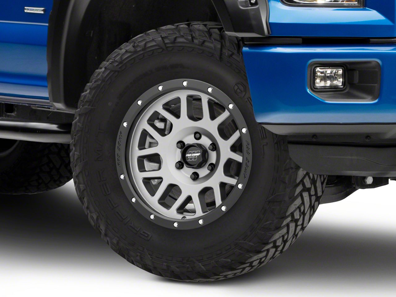 Pro Comp Wheels F-150 Vertigo Matte Graphite 6-Lug Wheel - 18x9; 0mm ...