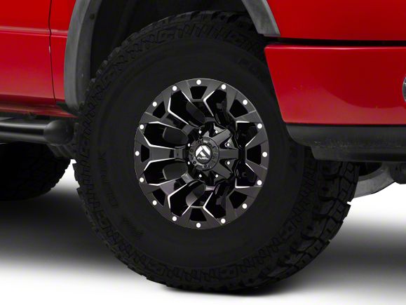 Fuel Wheels F-150 Assault Gloss Black Milled 6-Lug Wheel - 17x9 -12mm ...