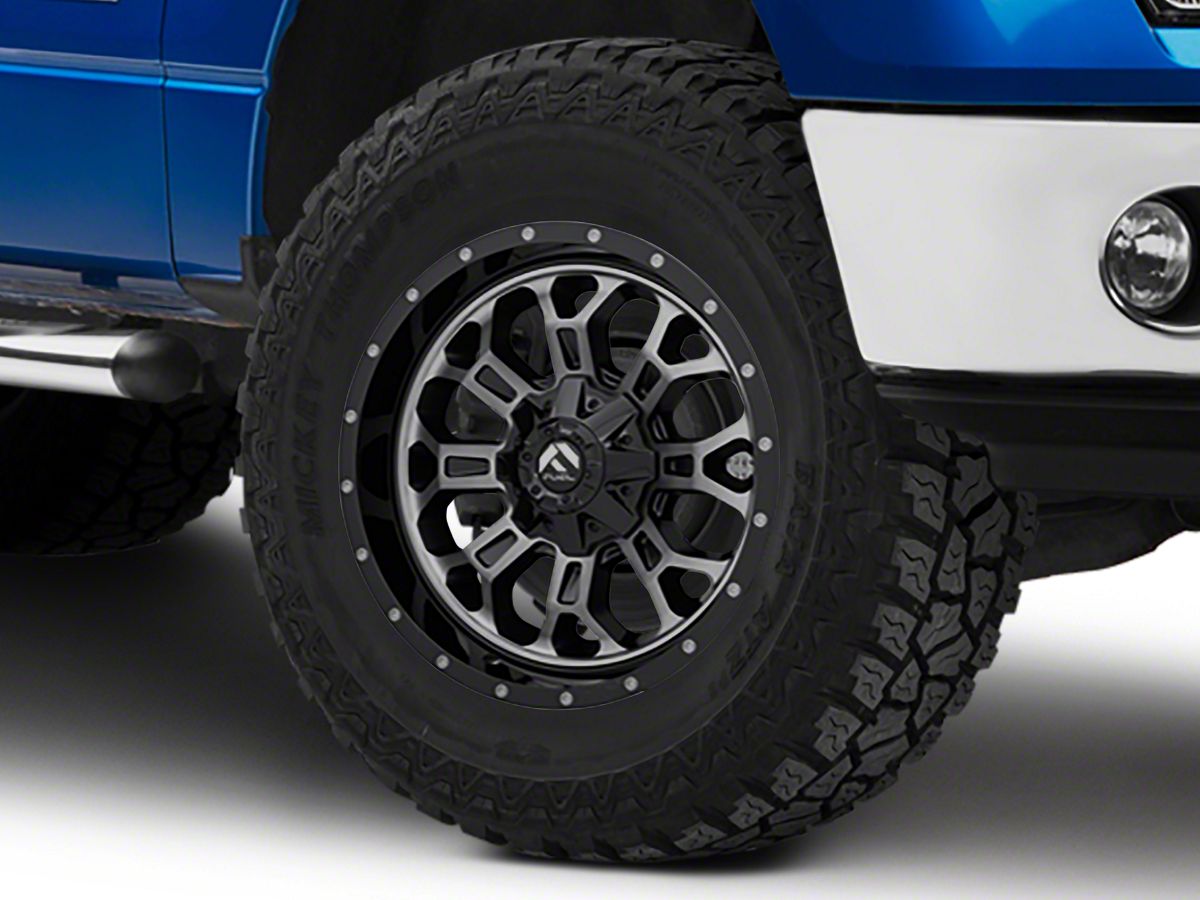 Fuel Wheels 20x9 >> Fuel Wheels Crush Matte Black Machined 6 Lug Wheel 20x9 20mm Offset 09 14 F 150 Fuel Wheels 20x9 >> Fuel Wheels Crush Matte Black Machined 6 Lug Wheel 20x9 20mm Offset 09 14 F 150