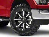 RBP 94R Black with Chrome Inserts 6-Lug Wheel; 20x10; 10mm Offset (21-26 F-150)