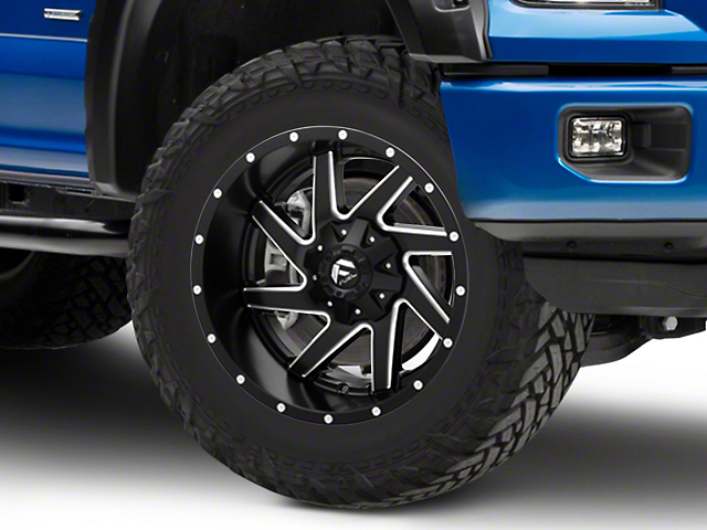 Fuel Wheels Renegade Matte Black Milled 6-Lug Wheel; 20x10; -18mm Offset (15-20 F-150)