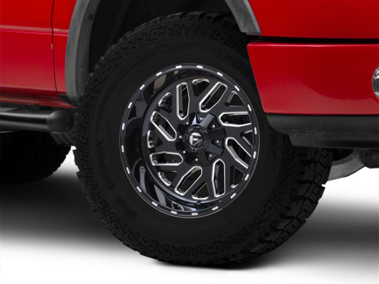 Fuel Wheels F-150 Triton Gloss Black Milled 6-lug Wheel - 20x10 