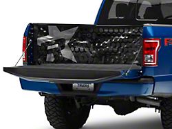 RBP Honeycomb Tailgate Net; Gray Star (Universal; Some Adaptation May Be Required)