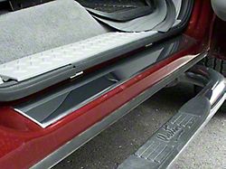 Door Sill Trim; Stainless Steel (04-08 F-150 SuperCab, SuperCrew)