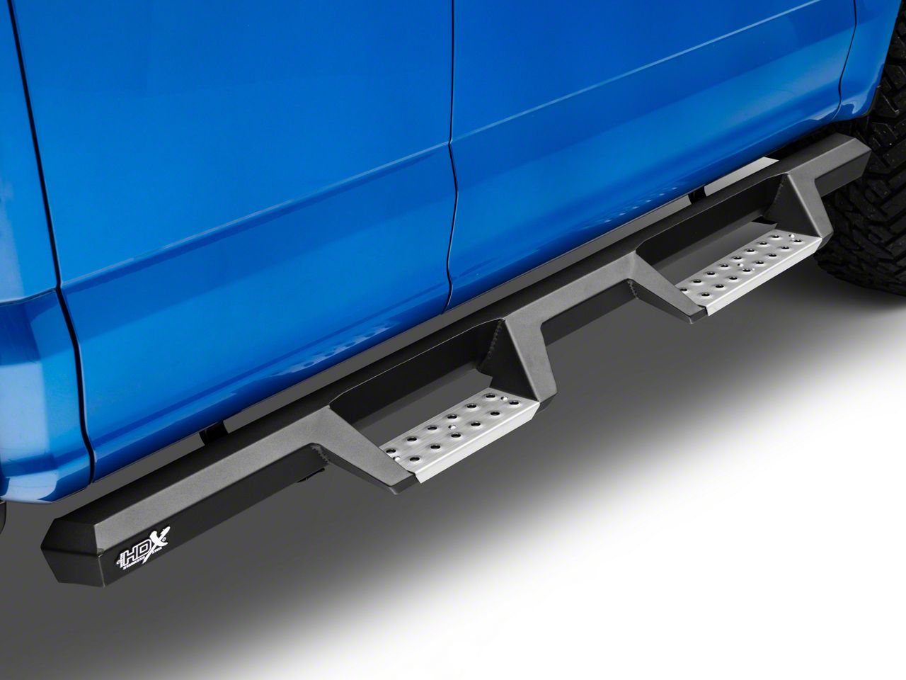 Westin F150 HDX Drop BPS Nerf Side Step Bars Textured Black T539942 (1519 F150 SuperCab