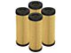 AFE Pro GUARD HD Oil Filter; Set of Four (21-24 2.7L EcoBoost Bronco)