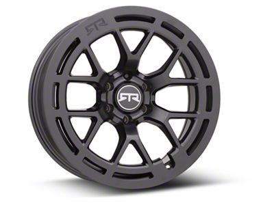 RTR Tech 6 Satin Black 6-Lug Wheel; 20x9; 18mm Offset (22-24 Bronco Raptor)