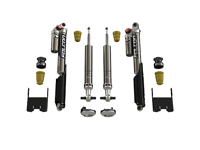 Teraflex Falcon 0 to 2.25-Inch Sport Tow/Haul Shock Leveling System (15-22 F-150 w/o CCD System, Excluding Raptor)