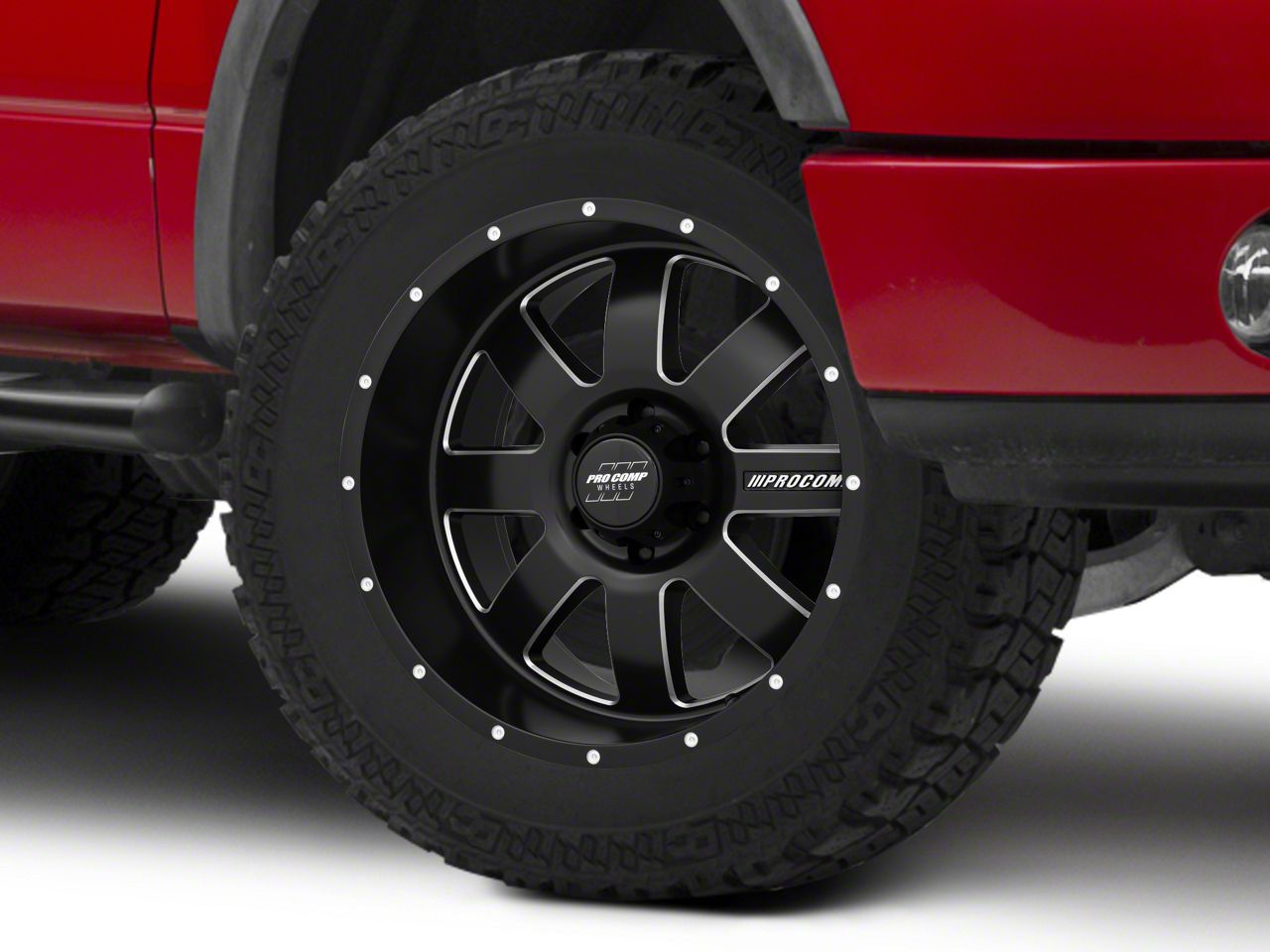 Pro Comp Wheels F-150 Trilogy Satin Black 6-Lug Wheel - 20x10 5173 ...