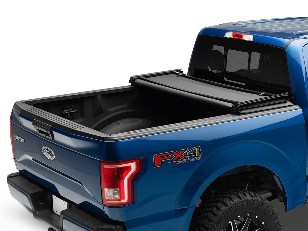 Rough Country F 150 Soft Tri Fold Tonneau Cover T540868 15 20 F 150 W 5 5 Ft 6 5 Ft Bed
