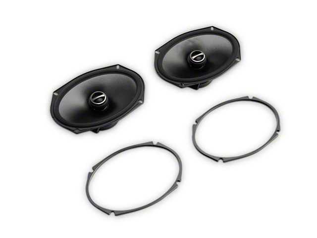 Alpine S-Series Coaxial 2-Way Speakers; 85W; 6x9-Inch (16-23 Tacoma)