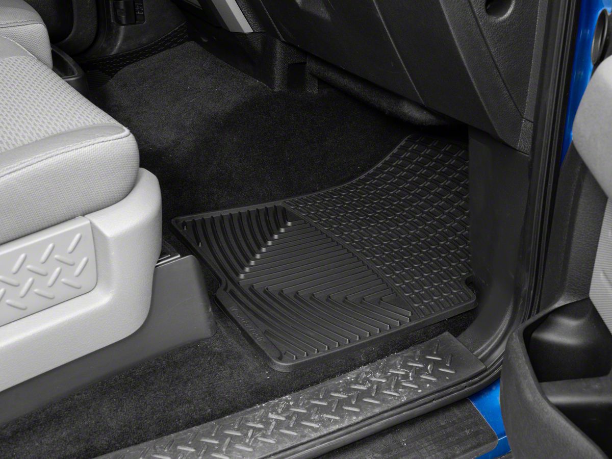 Weathertech F 150 All Weather Front Rear Rubber Floor Mats