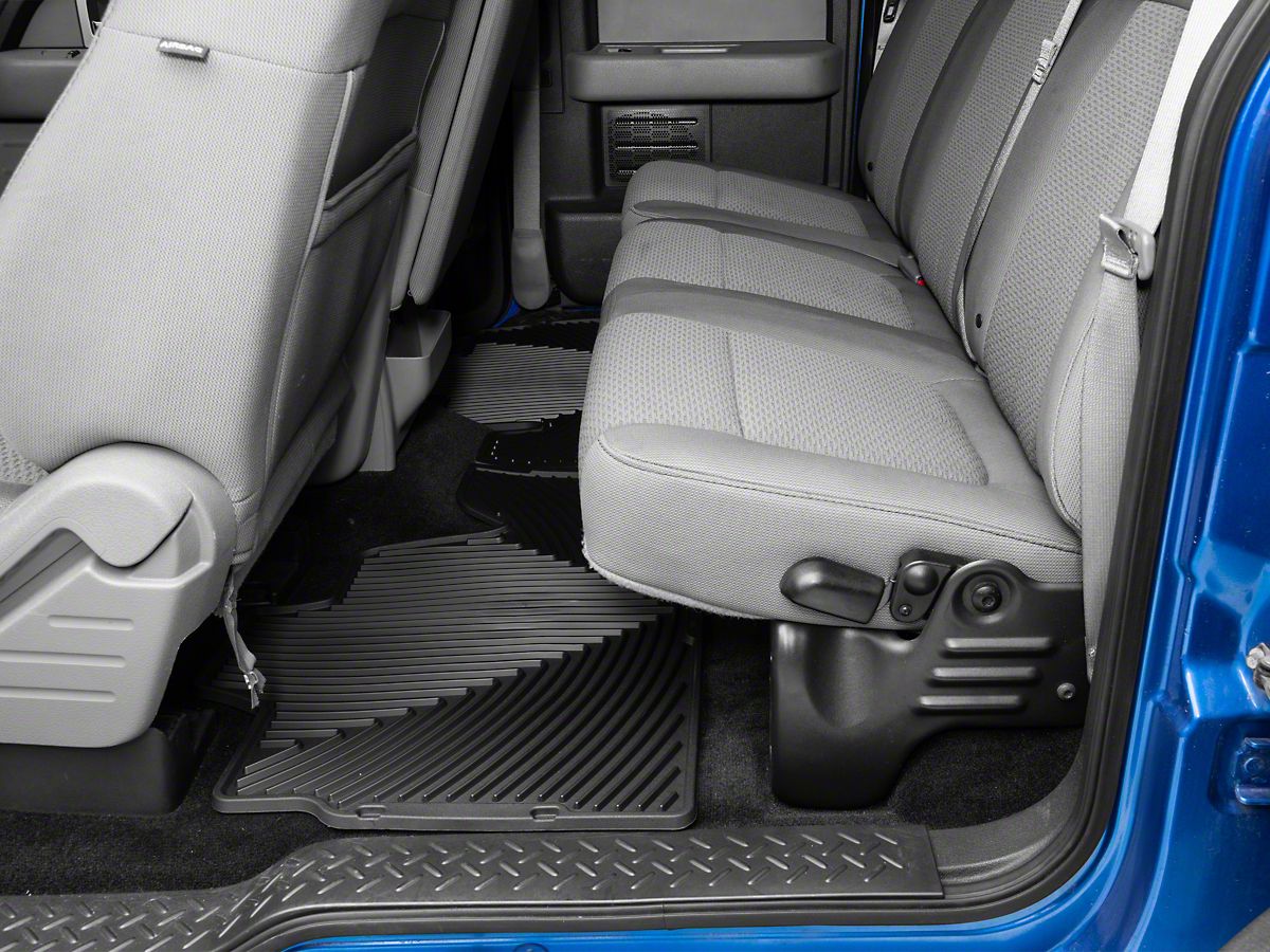 Weathertech F 150 All Weather Front Rear Rubber Floor Mats