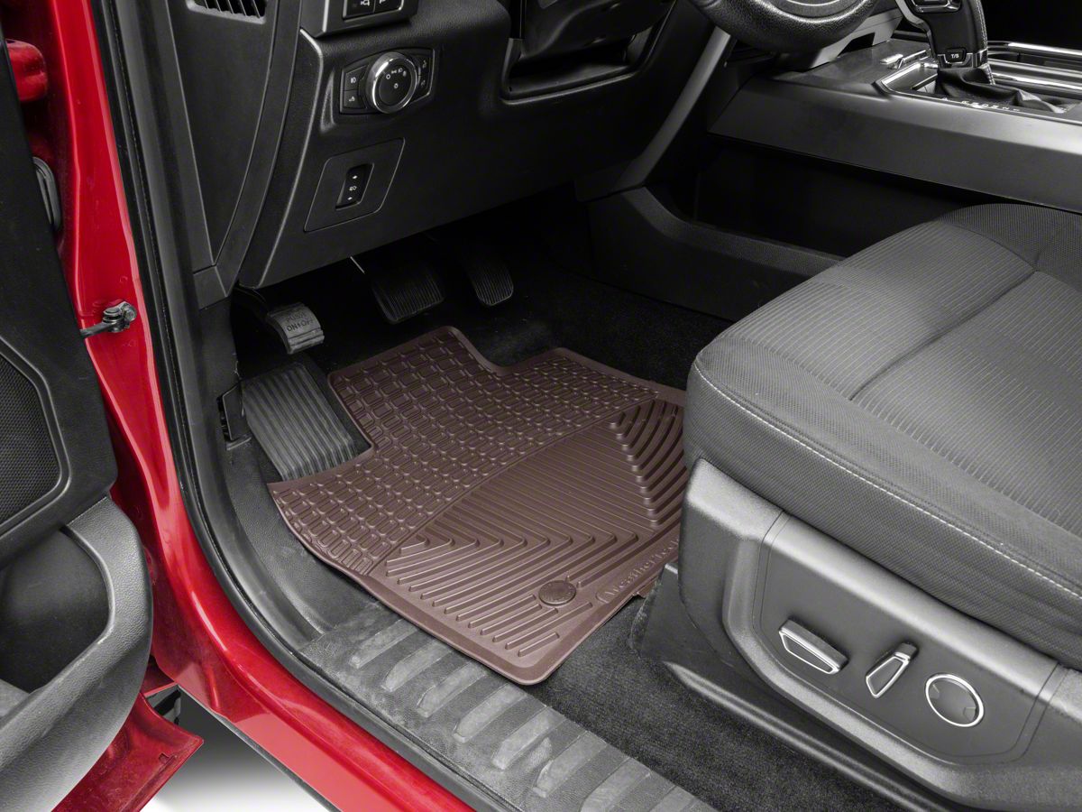 Weathertech F 150 All Weather Front Rear Rubber Floor Mats