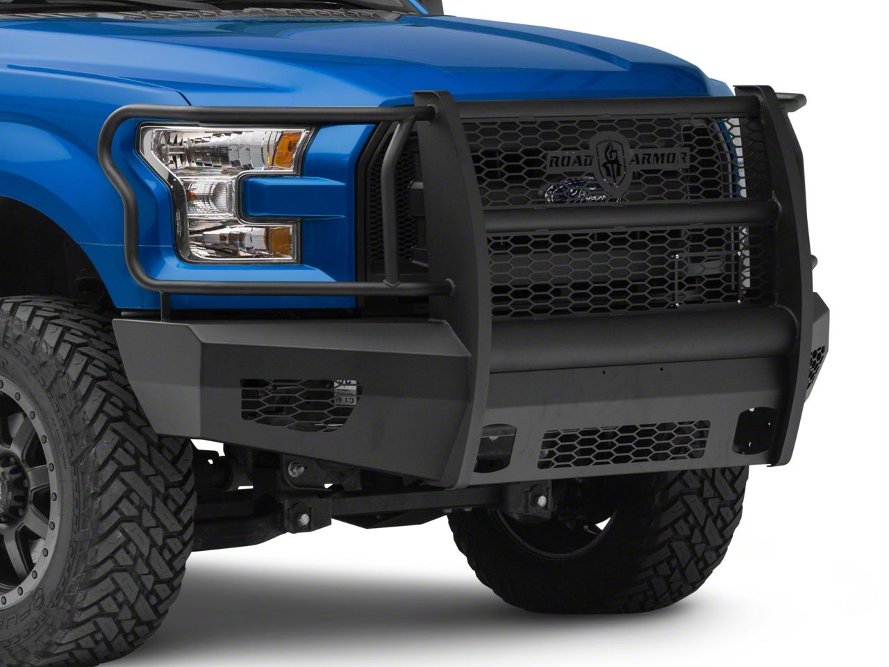 Road Armor F-150 Vaquero Series Front Bumper with Full Guard 615VF6B ...